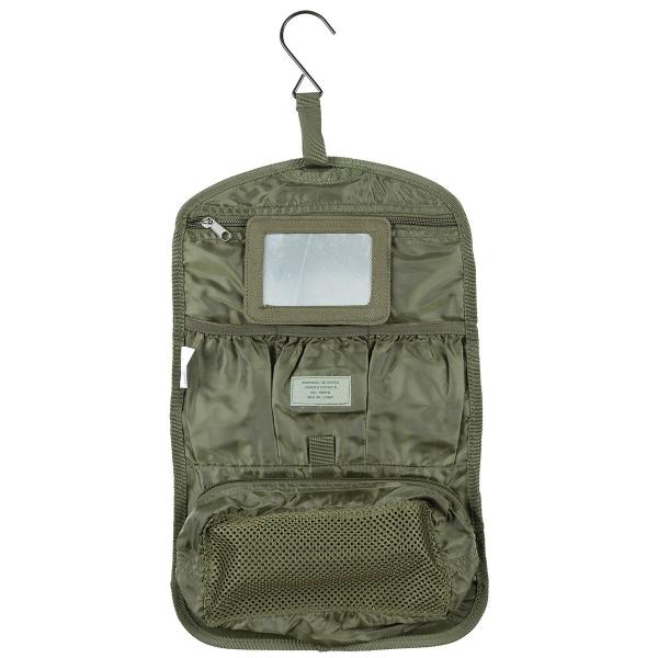 Army Waschzeugtasche rollbar Waschtasche Kulturbeutel Waschbeutel Camping 16x26
